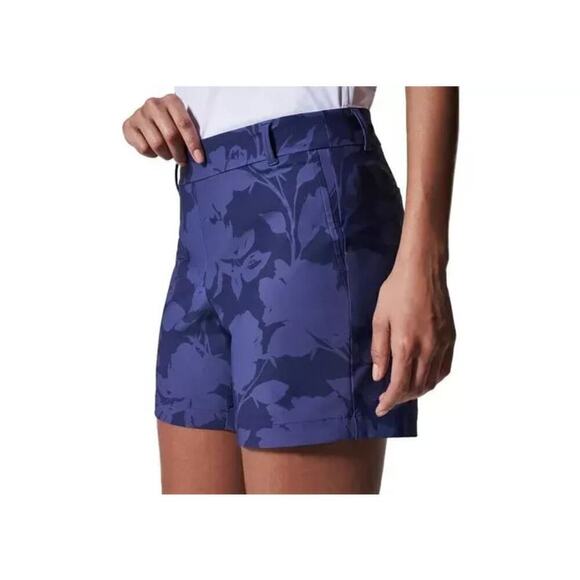 NWT SPANX Sunshine Short 6" Floret Navy - Picture 1 of 7
